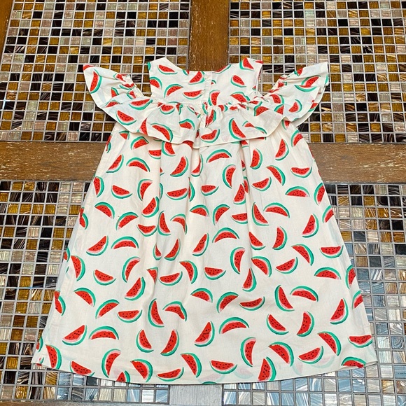 Janie and Jack Watermelon Girls Dress - Picture 5 of 6